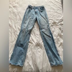 Abercrombie & Fitch l”The 90s Straight Ultra High Rise” (slit ankle) Size 25 (0)